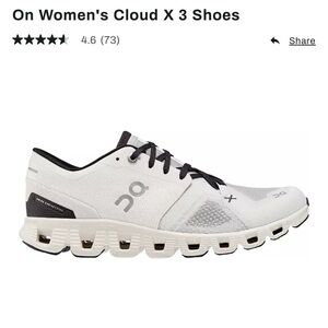 On cloud X 3 Shoe